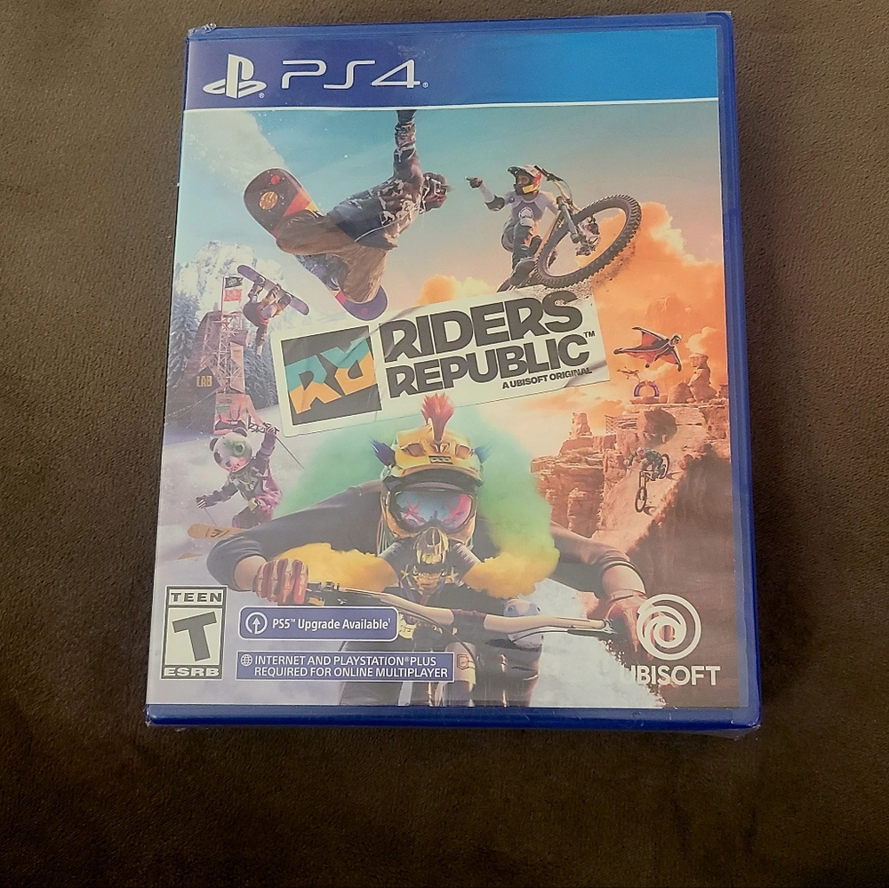 PS4 Riders Republic Sony PlayStation 4 + PS5 Upgrade Brand New Factory Sealed